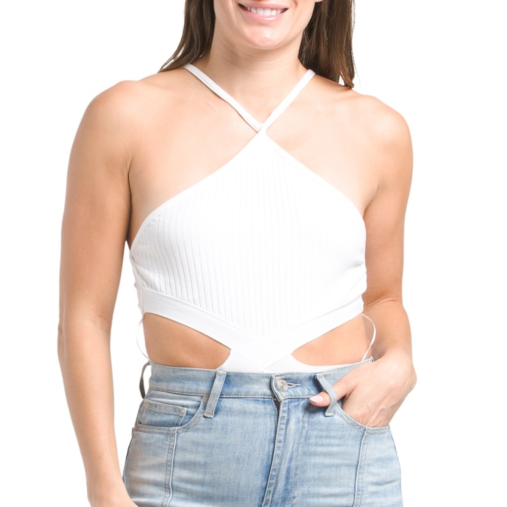Zara Halter Bodysuit Size L